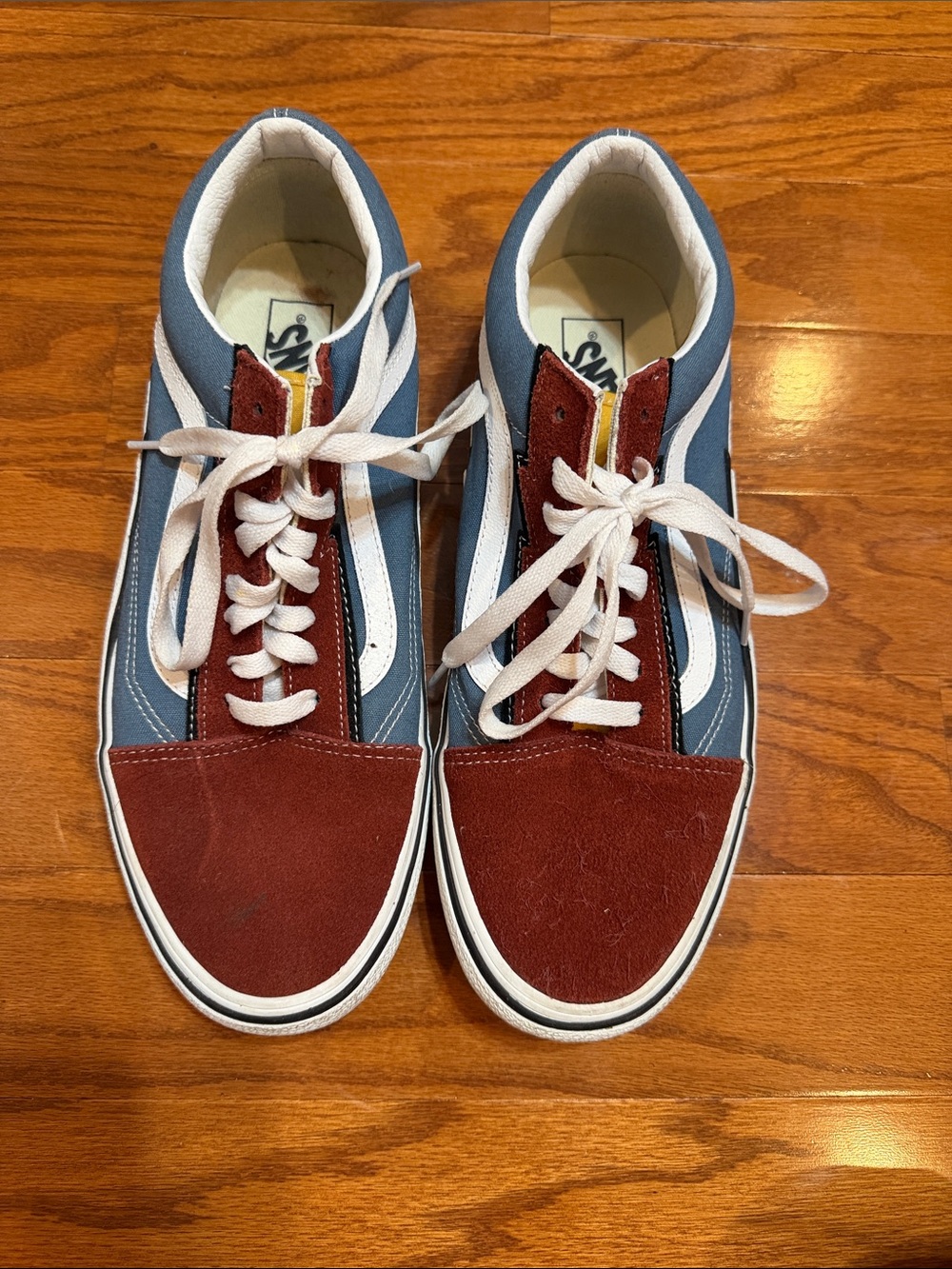 Vans Old Skool Blue and Burgundy Men’s Sneakers